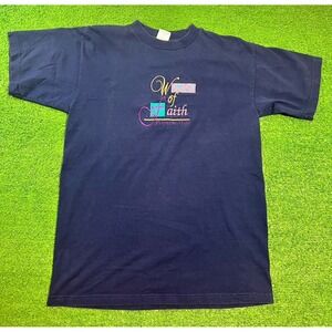 Vintage Christian Women's Shirt LG Proverbs‎ 31:30 Religious Woman Charm Beauty